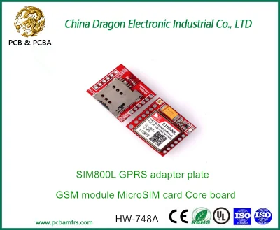 SIM800L GPRS 어댑터 보드 GSM 모듈 Microsim 카드 코어 보드